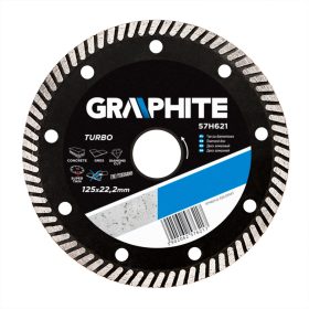 Graphite Gyémánt vágókorong 125mm turbo vékony