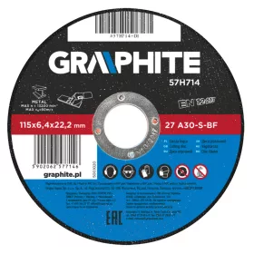 Graphite Tisztítókorong fém 115x6.4mm