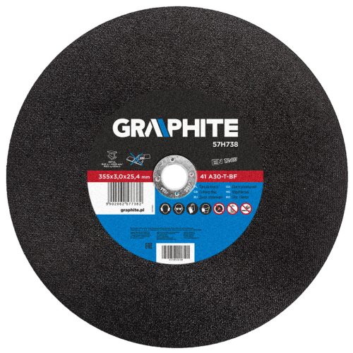 Graphite Vágókorong fémhez 355x3x25.4mm