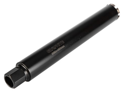 Graphite Gyémánt magfúró korona, 62x450mm, 6 szegmenses, 58G540 géphez 1,1/4"