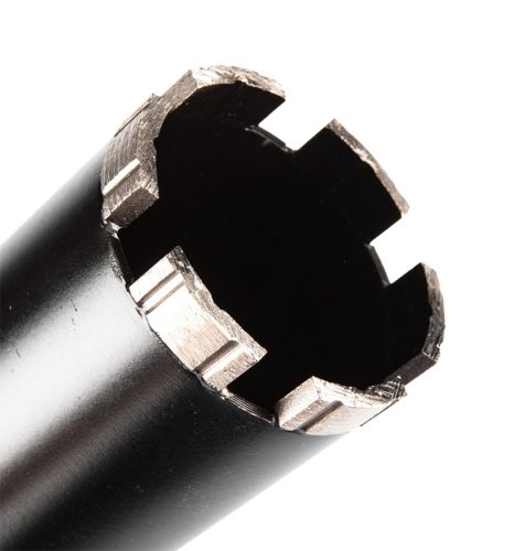 Graphite Gyémánt magfúró korona, 62x450mm, 6 szegmenses, 58G540 géphez 1,1/4"