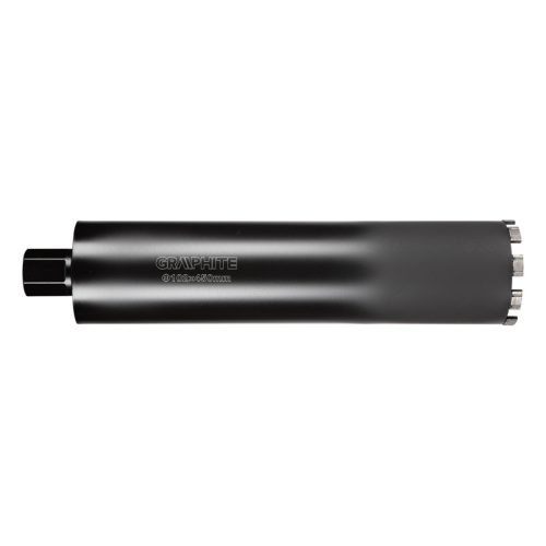 Graphite Gyémánt magfúró korona, 102x450mm, 9 szegmenses, 58G540 géphez
