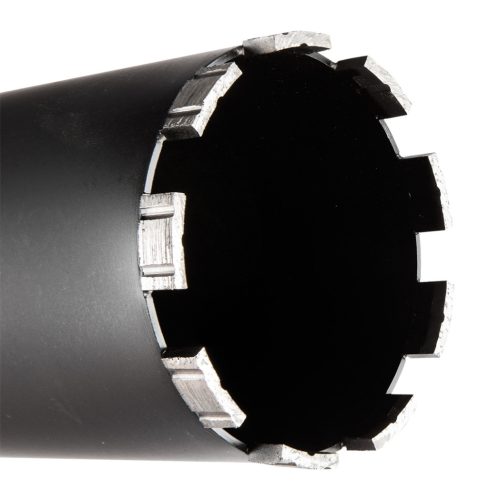 Graphite Gyémánt magfúró korona, 102x450mm, 9 szegmenses, 58G540 géphez 1,1/4"