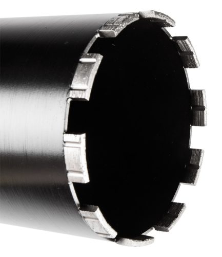 Graphite Gyémánt magfúró korona, 112x450mm, 10 szegmenses, 58G540 géphez 1,1/4"