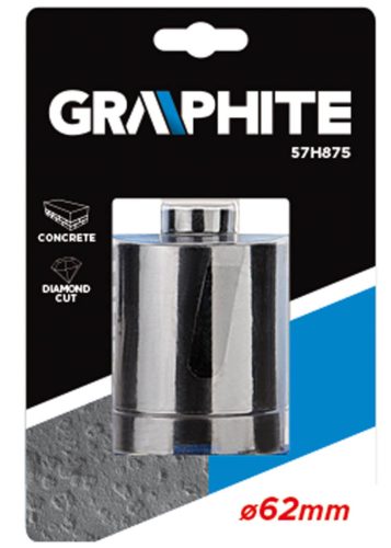 Graphite Körkivágó, gyémántos 62x8x75mm