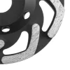 Graphite Gyémántcsiszoló korong 125x22.2x5mm, L szegmenses
