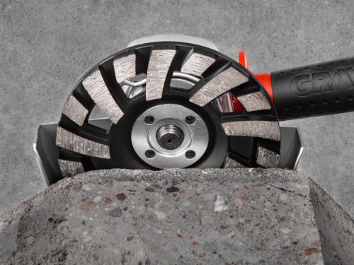 Graphite Gyémánt csiszolókorong 115x22.2x5mm, C szegmenses