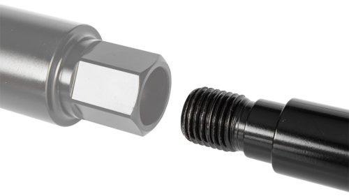 Graphite Gyémánt magfúró korona toldószár, 200mm, 58G540 géphez 1,1/4"