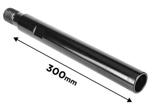 Graphite Gyémánt magfúró korona toldószár, 300mm, 58G540 géphez 1,1/4"