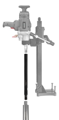 Graphite Gyémánt magfúró korona toldószár, 500mm, 58G540540 géphez 1,1/4"