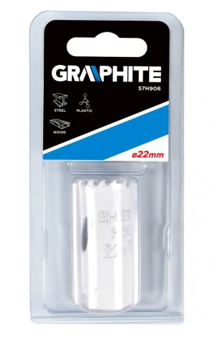 Graphite körkivágó 22mm bi-metal