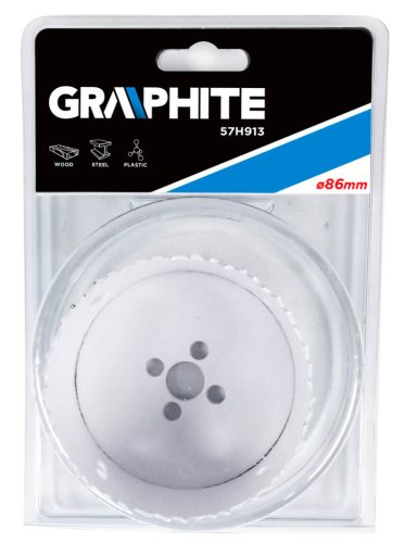 Graphite Körkivágó Bi-Metal 86mm