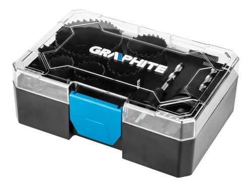 Graphite Körkivágó készlet, Bi-Metál, HSS-CO8%, 19,25,30,35,40,68mm