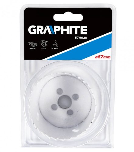 Graphite körkivágó 67mm bi-metal