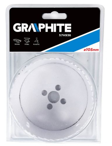 Graphite körkivágó 105mm bi-metal