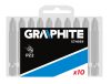 Graphite Csavarhúzó bit PZ2, 25mm, 1/4", 10db