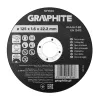 Graphite Vágókorong fémhez, alumínium oxid 125x1,6x22,2 INOX 41 A46-T-BF