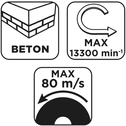 Graphite Vágókorong kőhöz, alumínium oxid 115x2x22,2 41 C46-R-BF