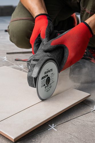 Graphite Gyémánt vágókorong 125x22.2mm, vizes