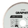Graphite Gyémánt vágókorong 180x25,4mm, vizes