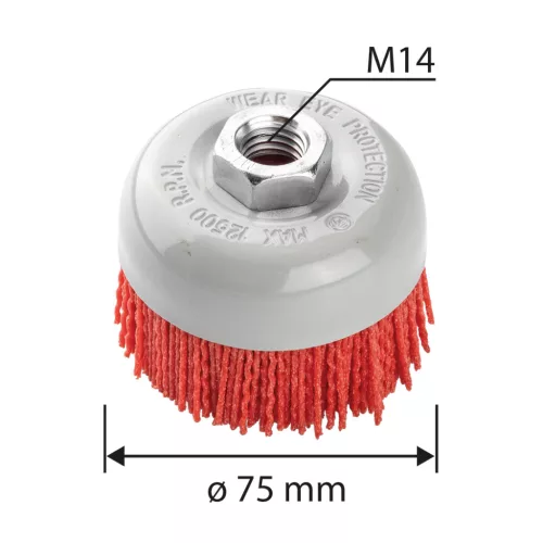Graphite Drótkorong, fazék, műanyag, 75mm, M14