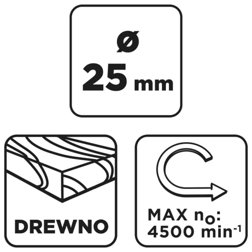 Graphite Drótkorong, fazék, műanyag, 25mm, csapos