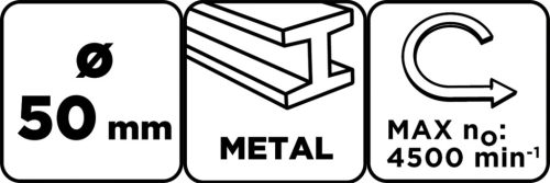 Graphite Drótkorong, fazék, hullámos, 50mm, csapos