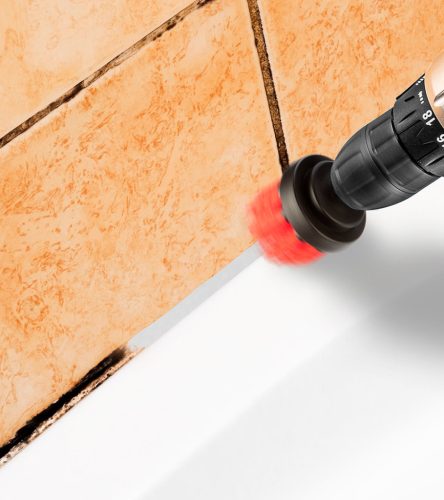 Graphite Tisztítókefe készlet fúró-csavarbehajtó gépekhez, 1/4"-os hatszög szár, 4db