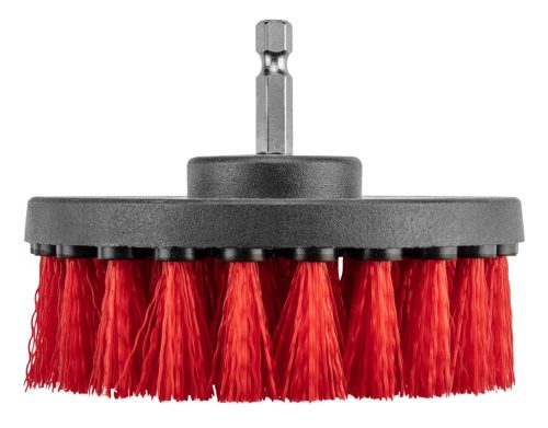 Graphite Tisztítókefe készlet fúró-csavarbehajtó gépekhez, 1/4"-os hatszög szár, 4db