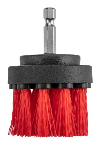 Graphite Tisztítókefe készlet fúró-csavarbehajtó gépekhez, 1/4"-os hatszög szár, 4db