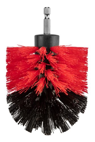 Graphite Tisztítókefe készlet fúró-csavarbehajtó gépekhez, 1/4"-os hatszög szár, 4db