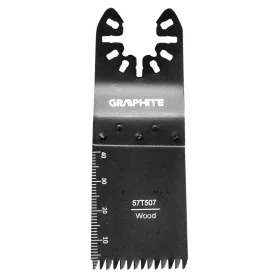   Graphite Multigép, rezgőgép lap, HCS, 10TPI, 34mm, egyenes merülőfűrész, 3oldalon élezett fogak, fához