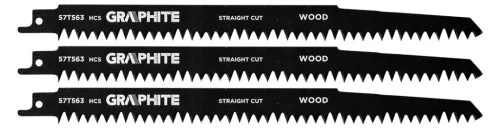 Graphite Orrfűrészlap készlet, HCS, fémhez-fához, 10db