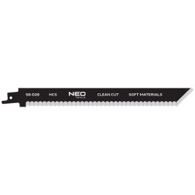   Neo Tools Orrfűrészlap tiszta vágáshoz, szigetelőanyagokhoz, gumihoz, kartonhoz, 228mm, HCS