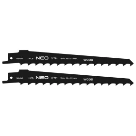 Neo Tools Orrfűrészlap, HCS, 150x19x1.25mm, 3TPI, 2db