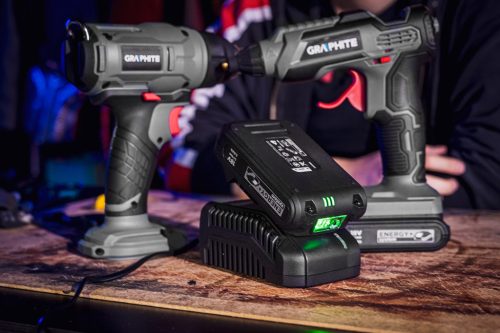 Graphite Akkumulátor töltő, Energy+ (18V)