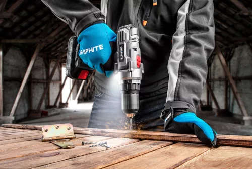 Graphite Akkus fúró-, csavarozó alapgép, 55Nm Energy+ (18V) (akku és töltő nélkül)