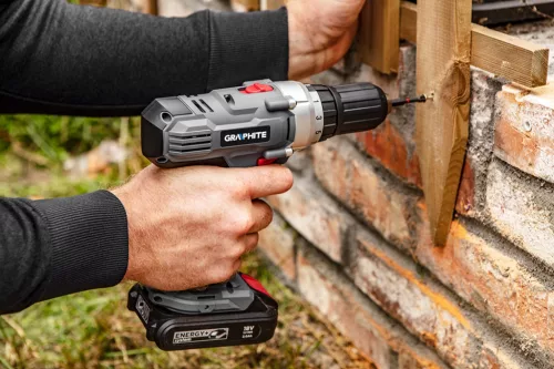 Graphite Akkus fúró-, csavarozó alapgép, 55Nm Energy+ (18V) (akku és töltő nélkül)