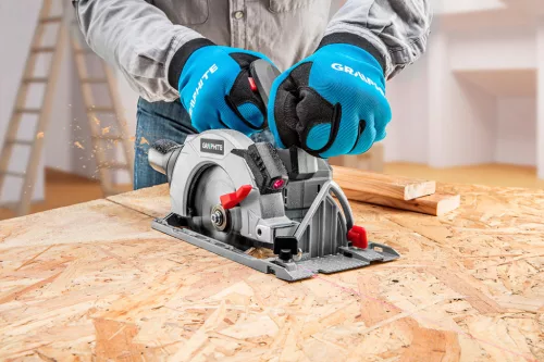 Graphite Akkus körfűrész alapgép, 150x10mm Energy+ (18V) (akku és töltő nélkül)