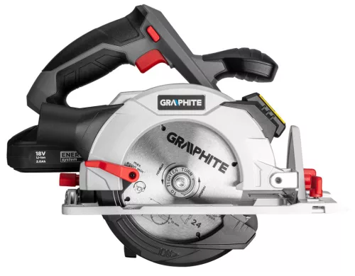 Graphite Akkus körfűrész alapgép, 150x10mm Energy+ (18V) (akku és töltő nélkül)