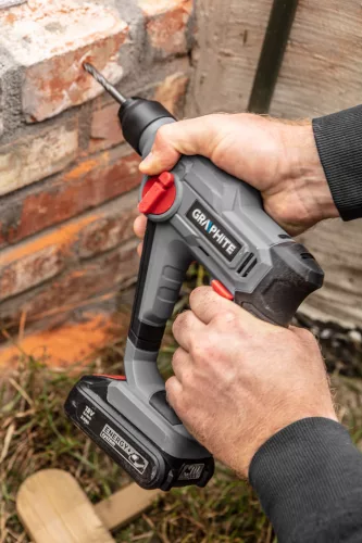 Graphite Akkus fúrókalapács alapgép, SDS-Plus Energy+ (18V) (akku és töltő nélkül)