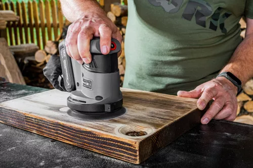 Graphite Akkus excentercsiszoló alapgép 125mm Energy+ (18V) (akku és töltő nélkül)