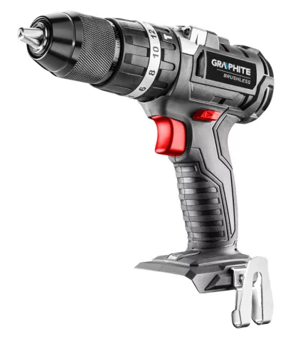 Graphite Akkus szénkefementes ütvefúró-, csavarozó alapgép, 58Nm Energy+ (18V) (akku és töltő nélkül)