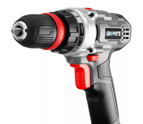 Graphite Akkus cserélhető tokmyányos fúró-, csavarozó alapgép, 44Nm 3 tokmánnyal Energy+ (18V) (akku és töltő nélkül)