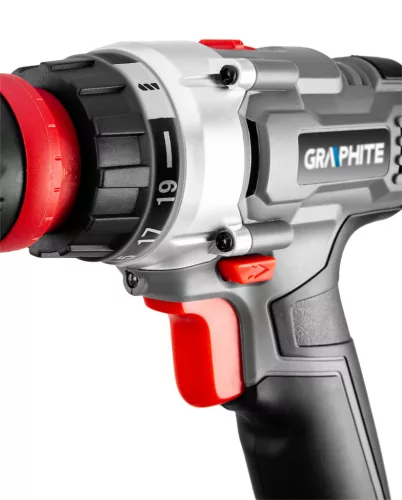 Graphite Akkus cserélhető tokmyányos fúró-, csavarozó alapgép, 44Nm 3 tokmánnyal Energy+ (18V) (akku és töltő nélkül)