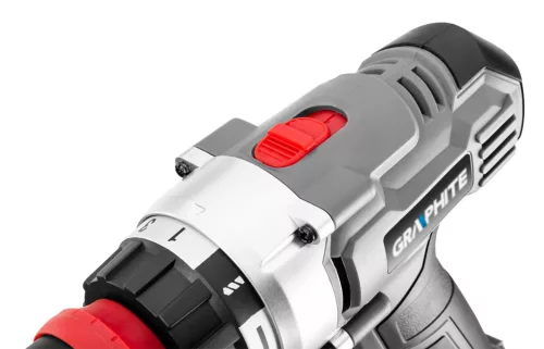 Graphite Akkus cserélhető tokmyányos fúró-, csavarozó kofferben , 44Nm Energy+ (18V) akkuval, töltővel