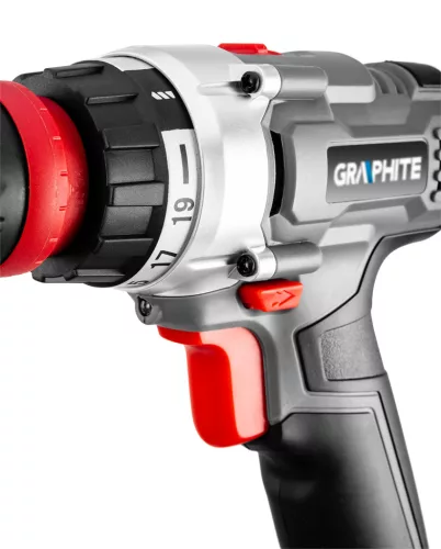 Graphite Akkus cserélhető tokmyányos fúró-, csavarozó kofferben , 44Nm Energy+ (18V) akkuval, töltővel