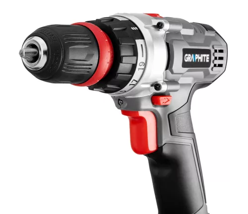 Graphite Akkus cserélhető tokmyányos fúró-, csavarozó alapgép, 44Nm Energy+ (18V) (akku és töltő nélkül)