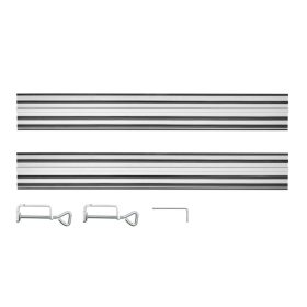   Graphite Vezetősín körfűrészhez ENERGY+ 2x700mm, csatlakozó, 2 bilincs