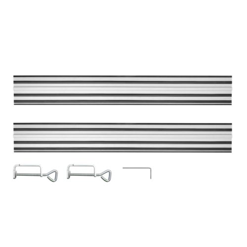 Graphite Vezetősín körfűrészhez ENERGY+ 2x700mm, csatlakozó, 2 bilincs